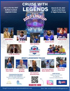 2027 BF Football legends cruise poster